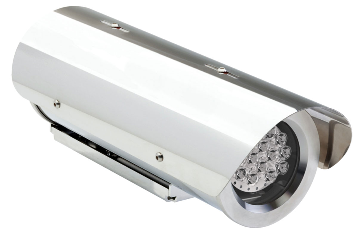 Stainless steel camera housings for industrial, marine, corrosive ...
