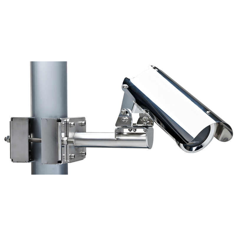 Stainless Steel Tubular Camera Housing IP 67 weatherproof Outdoor