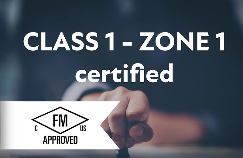 Our flameproof video surveillance products are now Class 1 - Zone 1 certified