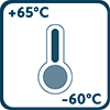 CERTIFICATION TEMPERATURE -60°C +65°C